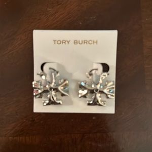 Tori Burch Silver Earrings